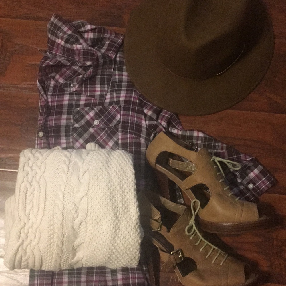 Plaid shirt dress from Old Navy Med